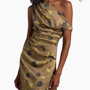 Floral One-Shoulder Dress